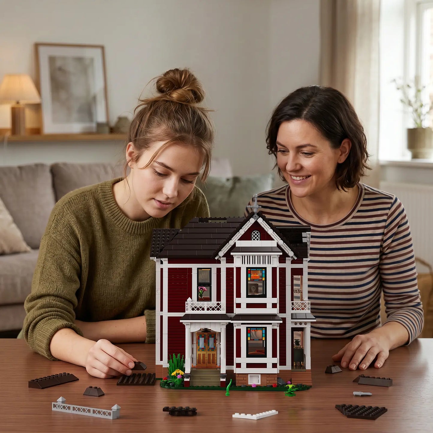 Enchanted House Building Set for Adults Home Collectible Display Decor Gift