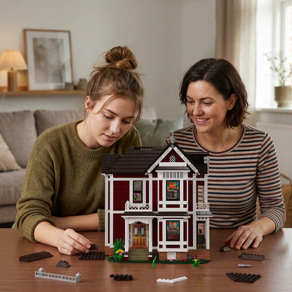 Enchanted House Building Set for Adults Home Collectible Display Decor Gift