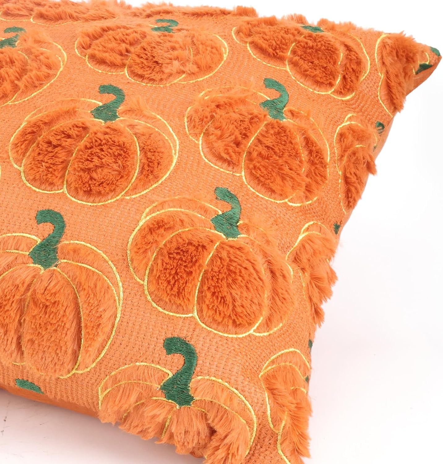 Halloween Decorative Autumn Cushion Covers (2PCs) 45 X 45 Cm for Sofa Bedroom Living Room Home Decor 