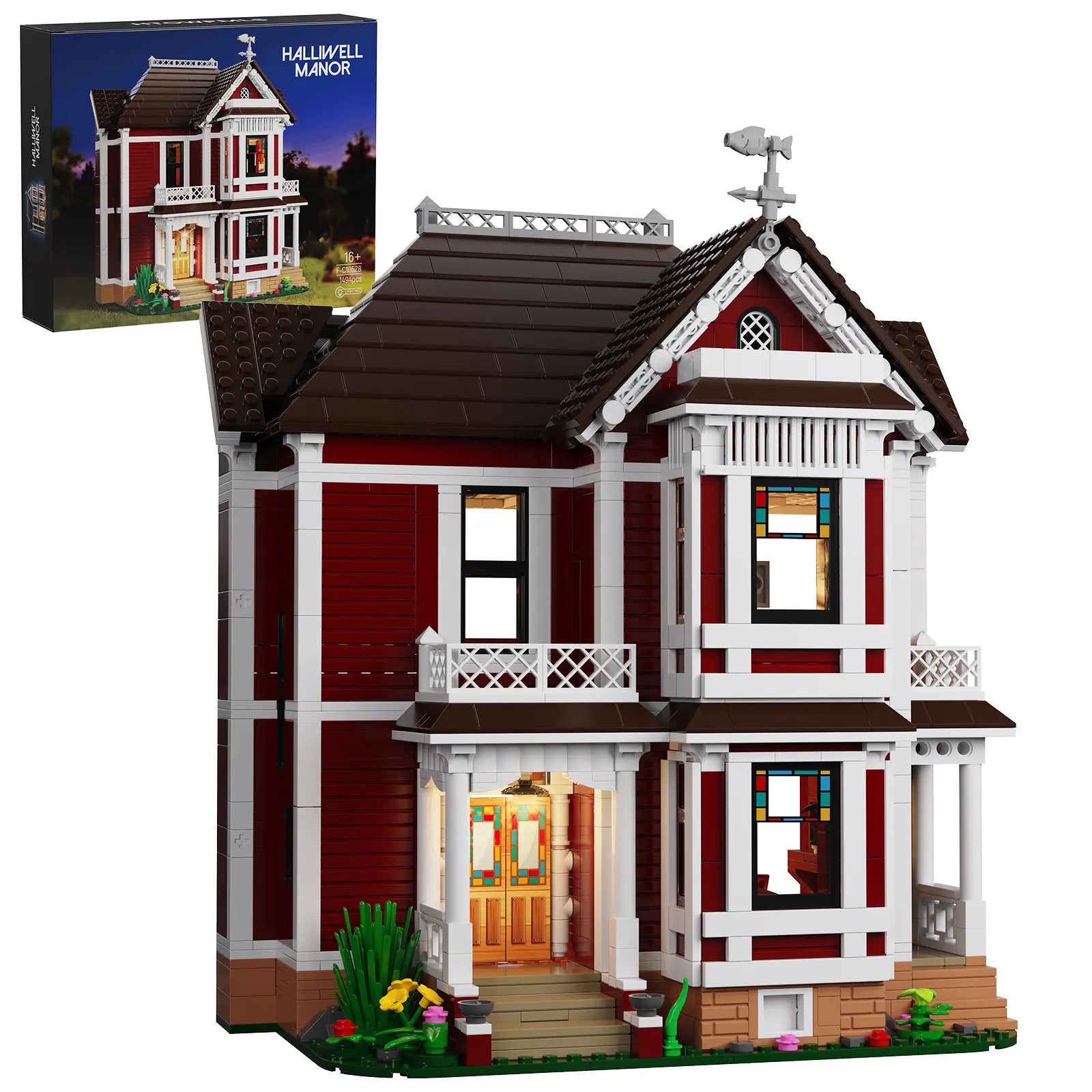 Enchanted House Building Set for Adults Home Collectible Display Decor Gift