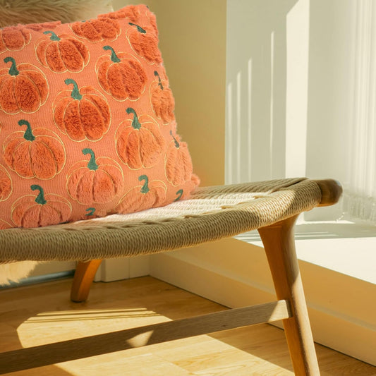 Halloween Decorative Autumn Cushion Covers (2PCs) 45 X 45 Cm for Sofa Bedroom Living Room Home Decor 