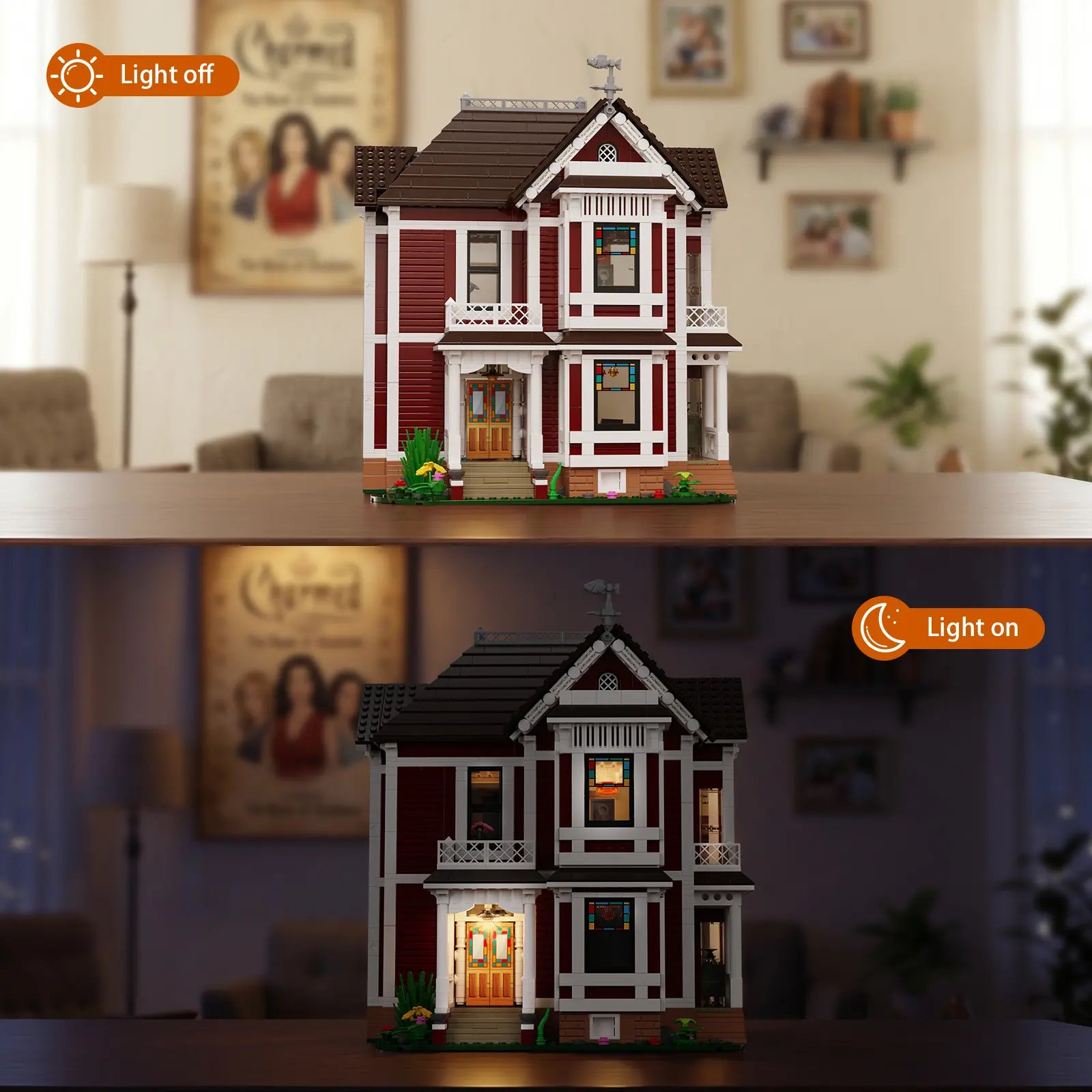 Enchanted House Building Set for Adults Home Collectible Display Decor Gift