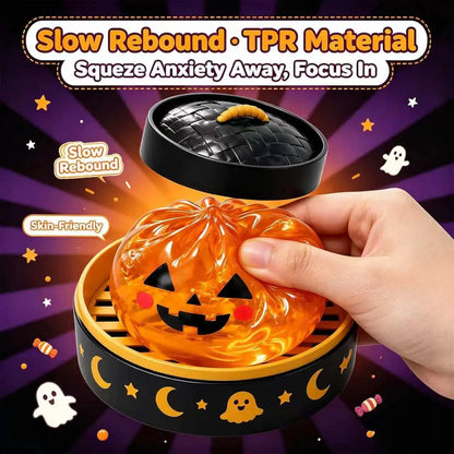 Cute Halloween Scary Ghost Squeeze Toy Set Perfect Halloween Party Treat Bag Fillers and Holiday Gifts