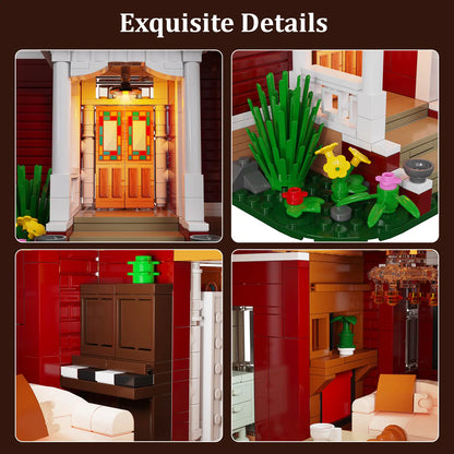 Enchanted House Building Set for Adults Home Collectible Display Decor Gift