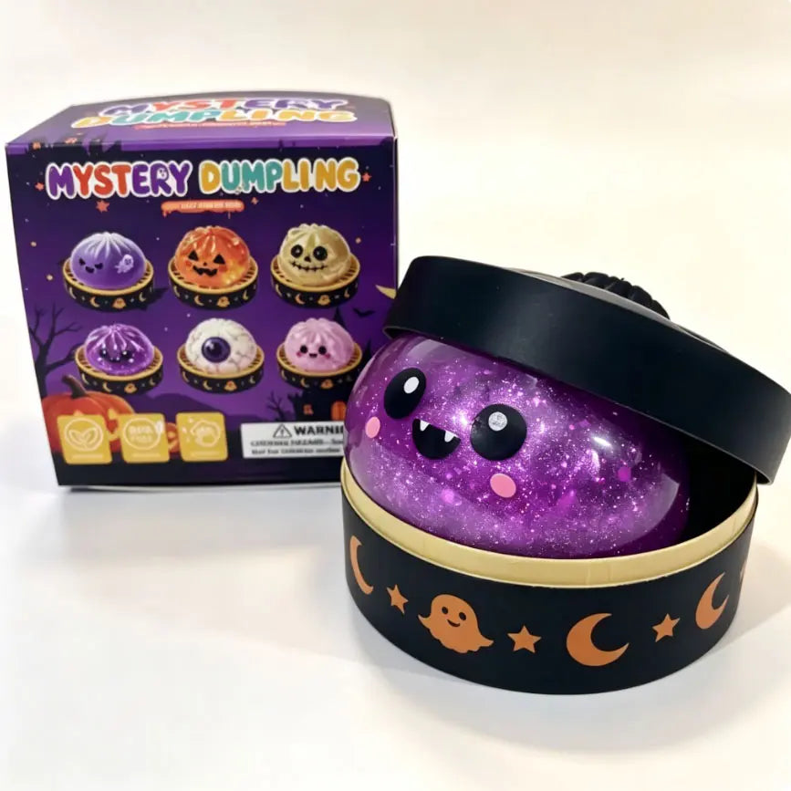 Cute Halloween Scary Ghost Squeeze Toy Set Perfect Halloween Party Treat Bag Fillers and Holiday Gifts