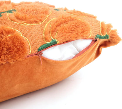 Halloween Decorative Autumn Cushion Covers (2PCs) 45 X 45 Cm for Sofa Bedroom Living Room Home Decor 