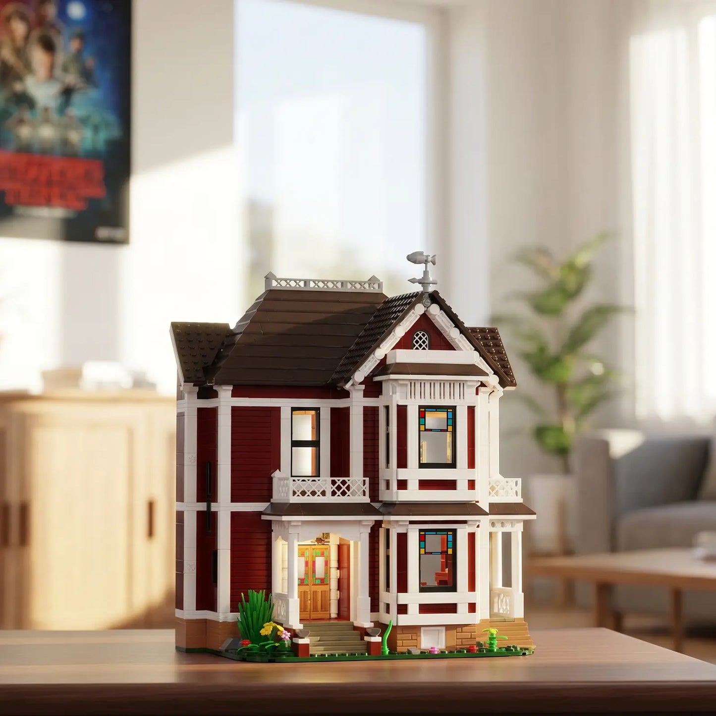 Enchanted House Building Set for Adults Home Collectible Display Decor Gift