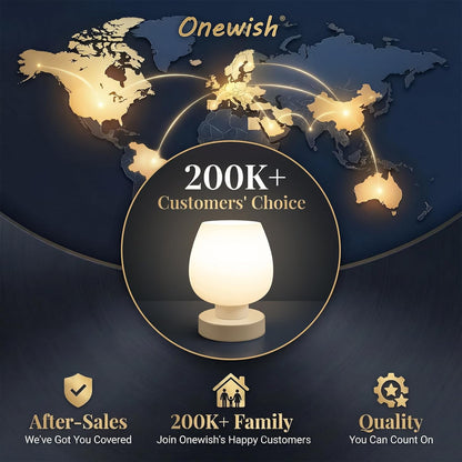 Modern Small Touch Table Lamp for Bedroom and Living Room